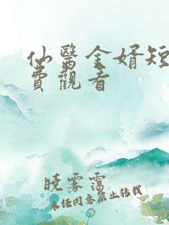 仙医金婿短剧免费观看