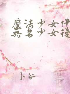 魔法少女伊莉雅无名少女后续