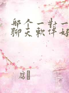 哪个一对一视频聊天软件好用