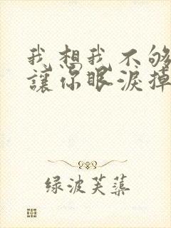 我想我不够好总让你眼泪掉歌词