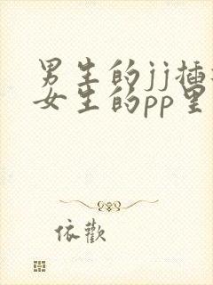 男生的jj插进女生的pp里