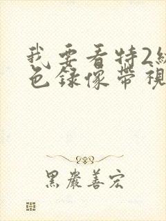 我要看特2级黄色录像带视频