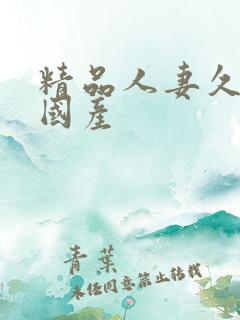 精品人妻久久久国产