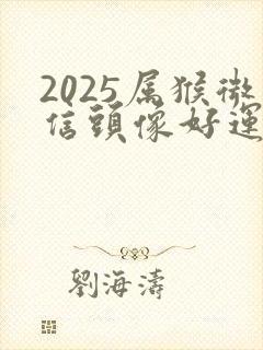 2025属猴微信头像好运招财头像
