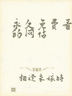 永久免费看av的网站