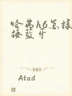 哈弗h6怎样连接蓝牙