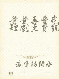 爸爸再爱我一次短剧免费观看全集