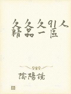 久久久91人妻精品一区