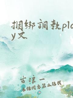 捆绑调教play文