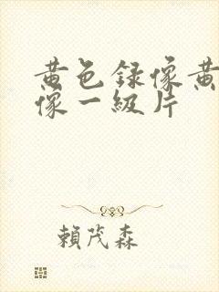 黄色录像黄色录像一级片