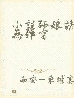 小说师娘请自重无弹窗