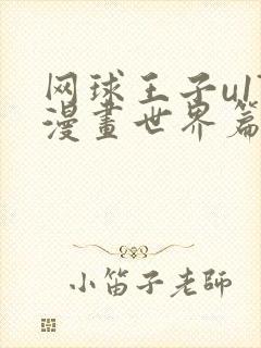 网球王子u17漫画世界篇