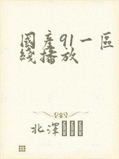 国产91一区在线播放