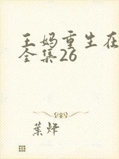 王妈重生在霸总全集26