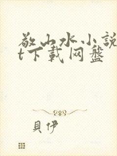 敬山水小说txt下载网盘