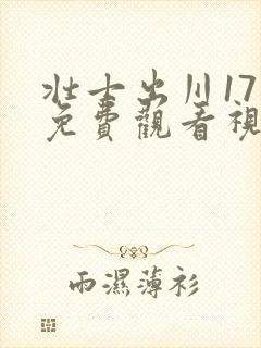 壮士出川17集免费观看视频