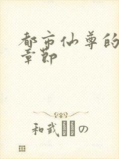 都市仙尊的最新章节