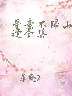 爱意不归山水不逢全集