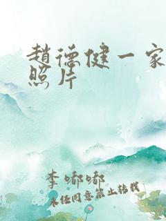 赵德健一家三口照片