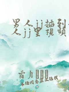 男人jj插到女人jj里视频