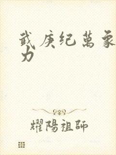 武庚纪万象界神力