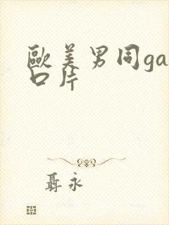 欧美男同gay口片