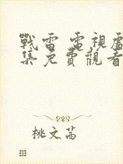 战雷 电视剧全集免费观看