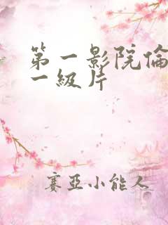 第一影院伦理片一级片