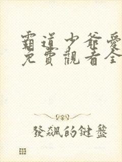 霸道少爷爱上我免费观看全集