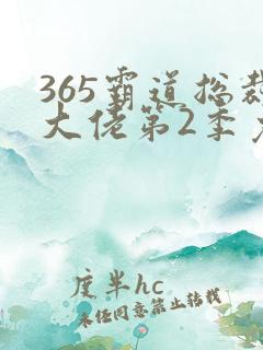 365霸道总裁大佬第2季免费观看