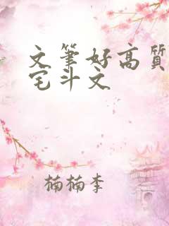 文笔好高质量的宅斗文