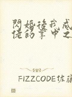 闪婚后我成了大佬的掌中之物短剧全集