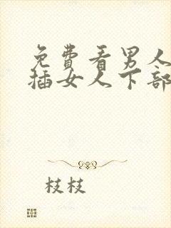 免费看男人下部插女人下部视频