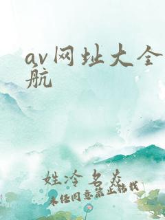 av网址大全导航