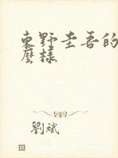 东野圭吾的书怎么样