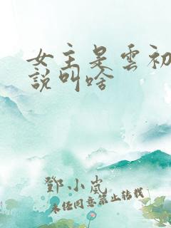 女主是云初的小说叫啥