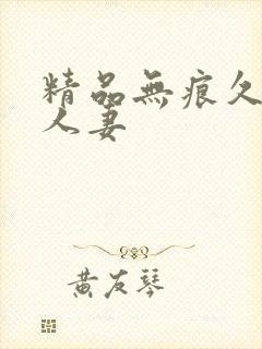 精品无痕久久久人妻