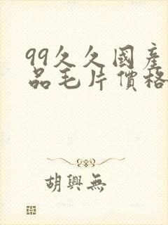 99久久国产精品毛片价格色大师