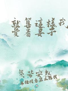 就算这样我依然爱着妻子