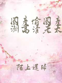 国产偷国产偷亚洲高清老太97