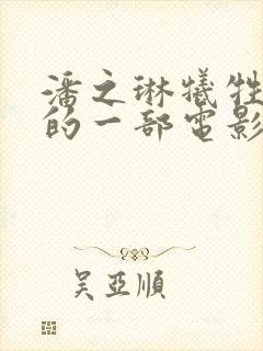 潘之琳牺牲最大的一部电影