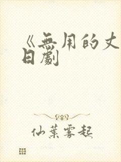 《无用的丈夫》日剧