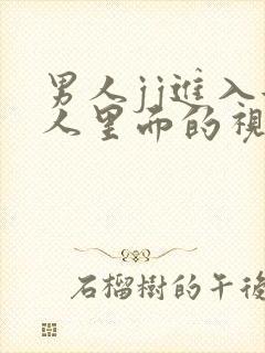 男人jj进入女人里面的视频