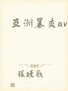 亚洲暴爽av
