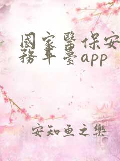 国家医保安全服务平台app