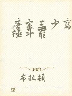 唐家三少写的终极斗罗