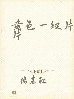 黄色一级片爱爱片