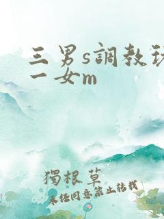 三男s调教玩弄一女m