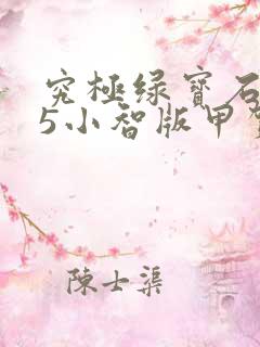 究极绿宝石5.5小智版甲贺忍蛙