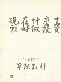 现在什么生意比较好做投资比较小